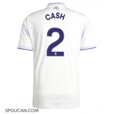 Muški Nogometni Dres Aston Villa Matty Cash #2 Rezervni 2025-26 Kratak Rukav Muški Nogometni Dres Aston Villa Matty Cash #2 Rezervni 2025-26 Kratak Rukav